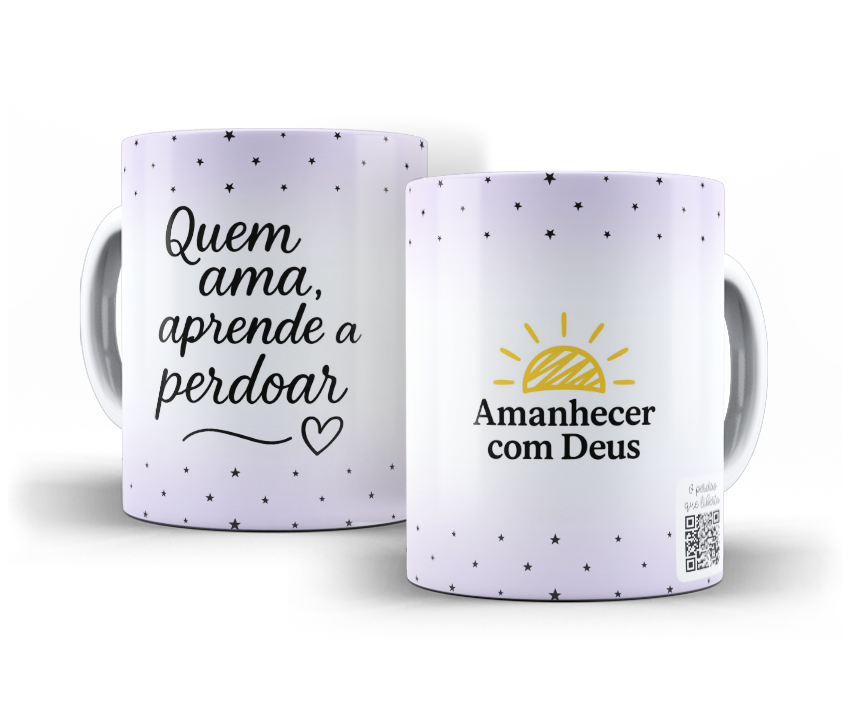Estampa Amanhecer com Deus