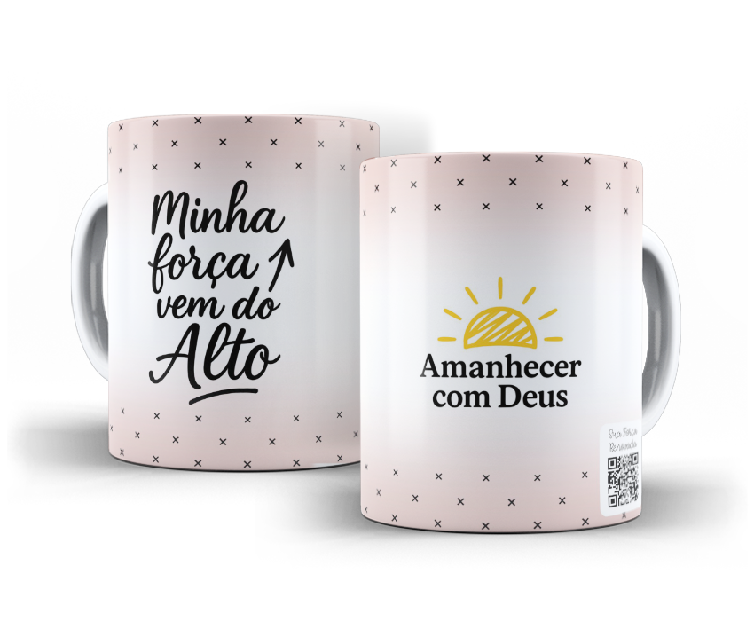Estampa Amanhecer com Deus