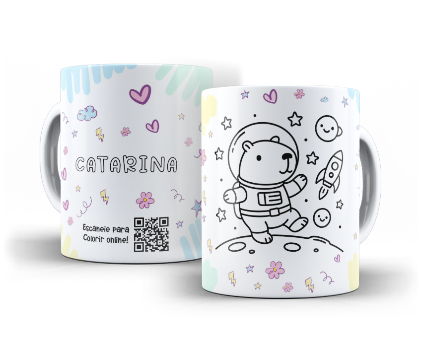 Estampa Infantil Colorir