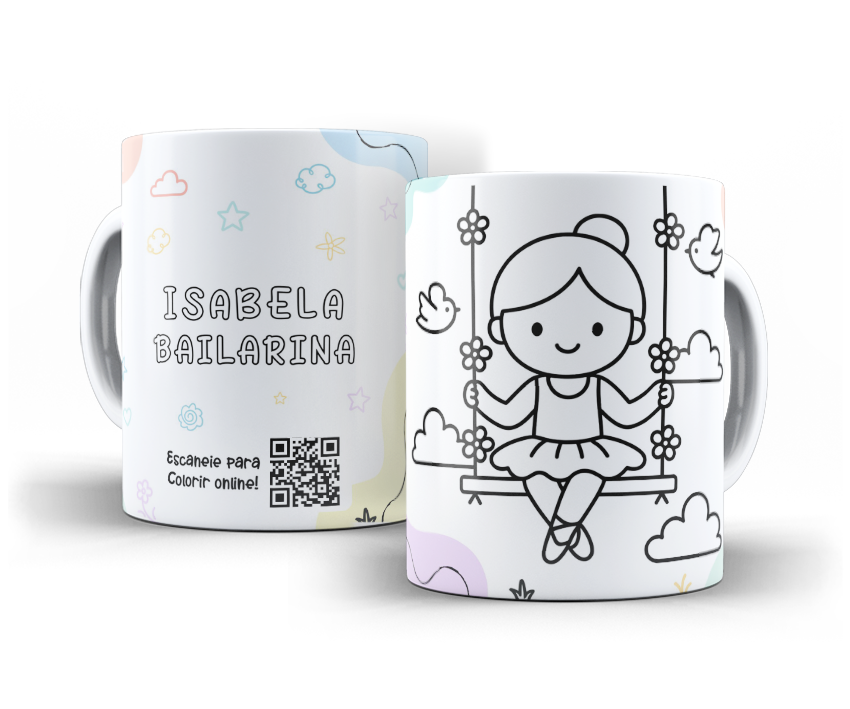 Estampa Infantil Colorir