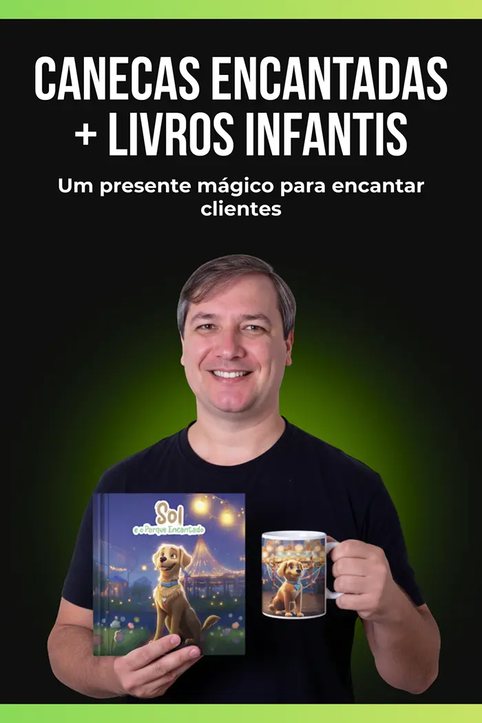 Ilustração Livro Encantado