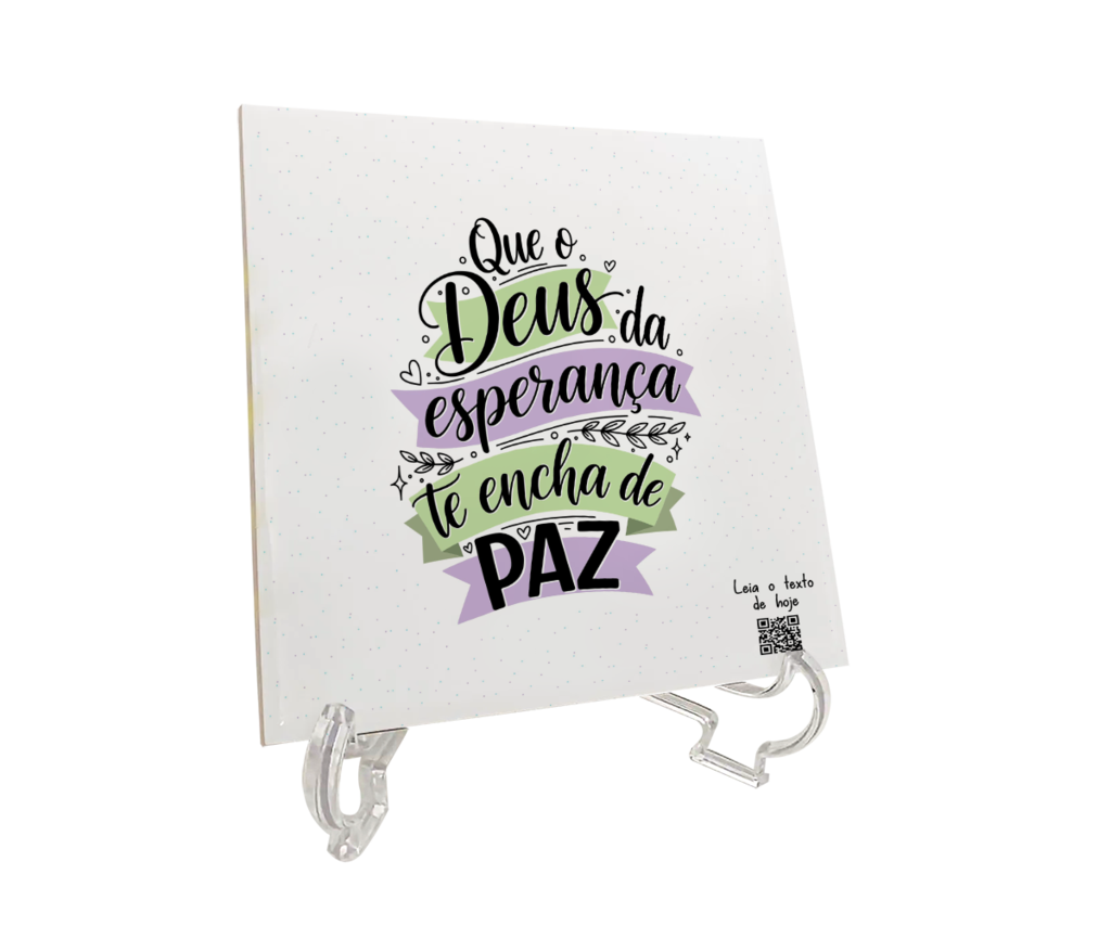 Estampa Jeová Todo Dia