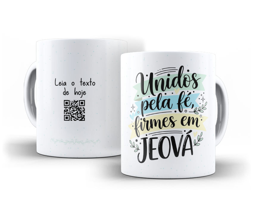 Estampa Jeová Todo Dia