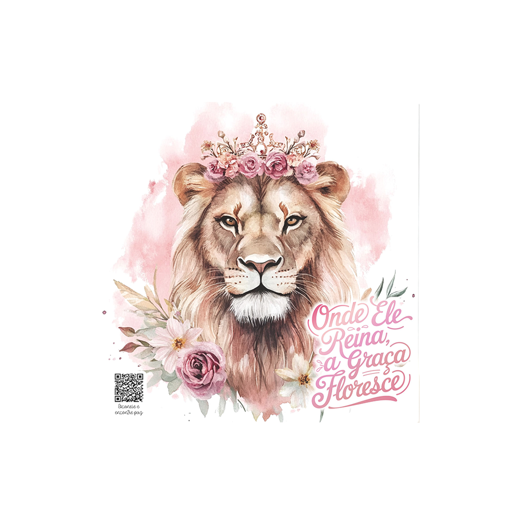 Estampa Leão de Judá