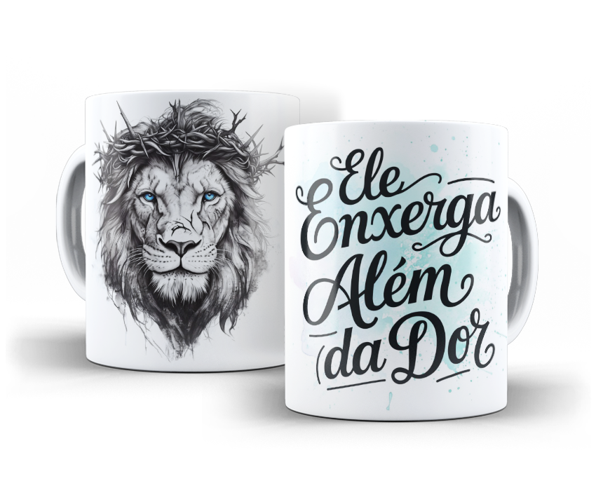 Estampa Leão de Judá