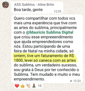 Depoimento Assinante